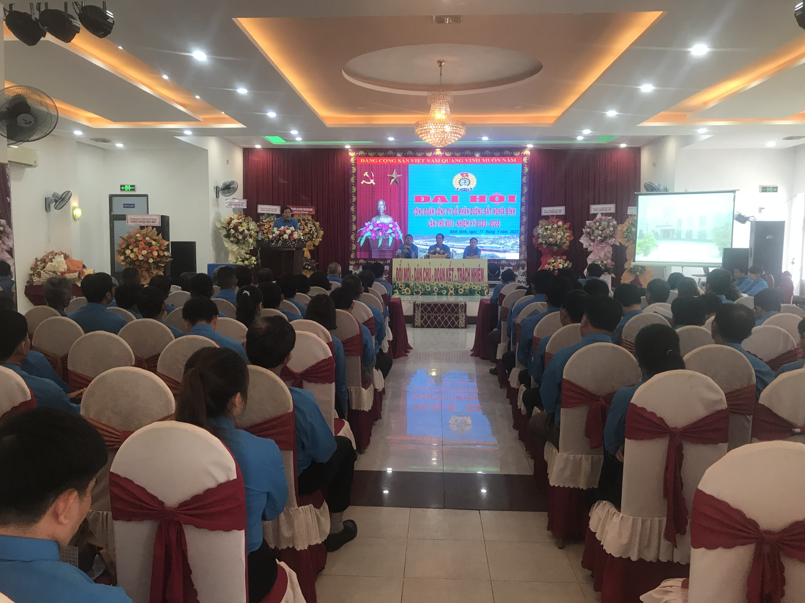 TỔ CHỨC THÀNH CÔNG ĐẠI HỘI CÔNG ĐOÀN LẦN THỨ XVII, NHIỆM KỲ 2023 - 2028 TỔ CHỨC THÀNH CÔNG ĐẠI HỘI CÔNG ĐOÀN LẦN THỨ XVII, NHIỆM KỲ 2023 - 2028