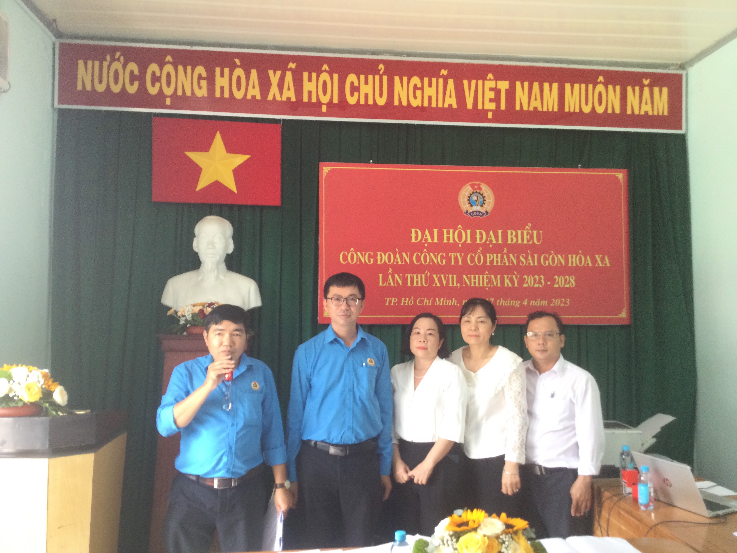 CÔNG ĐOÀN CÔNG TY CỔ PHẦN SÀI GÒN HỎA XA TỔ CHỨC ĐẠI HỘI CÔNG ĐOÀN LẦN THỨ XVII, NHIỆM KỲ 2023 - 2028 CÔNG ĐOÀN CÔNG TY CỔ PHẦN SÀI GÒN HỎA XA TỔ CHỨC ĐẠI HỘI CÔNG ĐOÀN LẦN THỨ XVII, NHIỆM KỲ 2023 - 2028