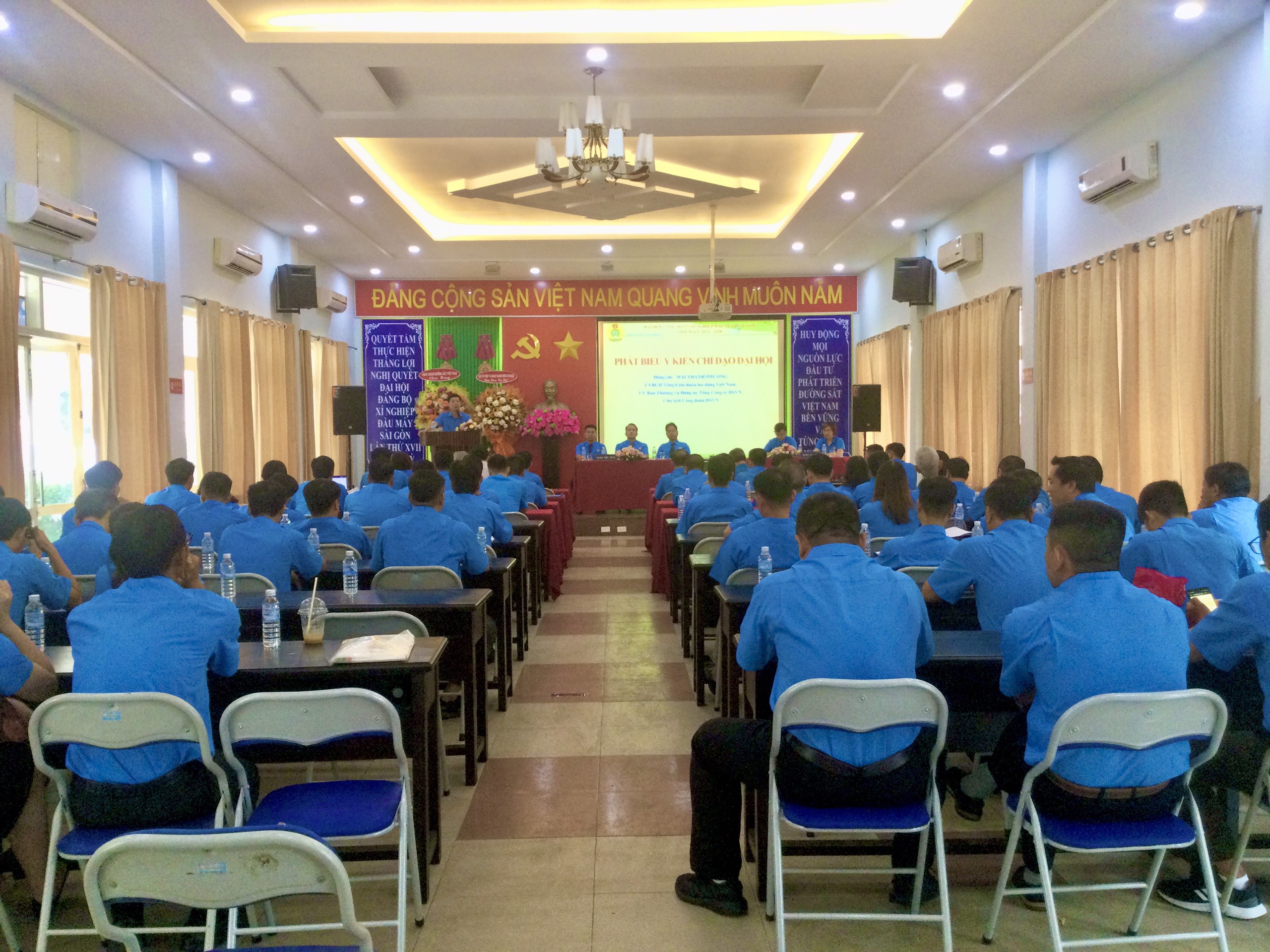 CÔNG ĐOÀN XÍ NGHIỆP ĐẦU MÁY SÀI GÒN TỔ CHỨC ĐẠI HỘI CÔNG ĐOÀN LẦN THỨ XVII, NHIỆM KỲ 2023 - 2028 CÔNG ĐOÀN XÍ NGHIỆP ĐẦU MÁY SÀI GÒN TỔ CHỨC ĐẠI HỘI CÔNG ĐOÀN LẦN THỨ XVII, NHIỆM KỲ 2023 - 2028