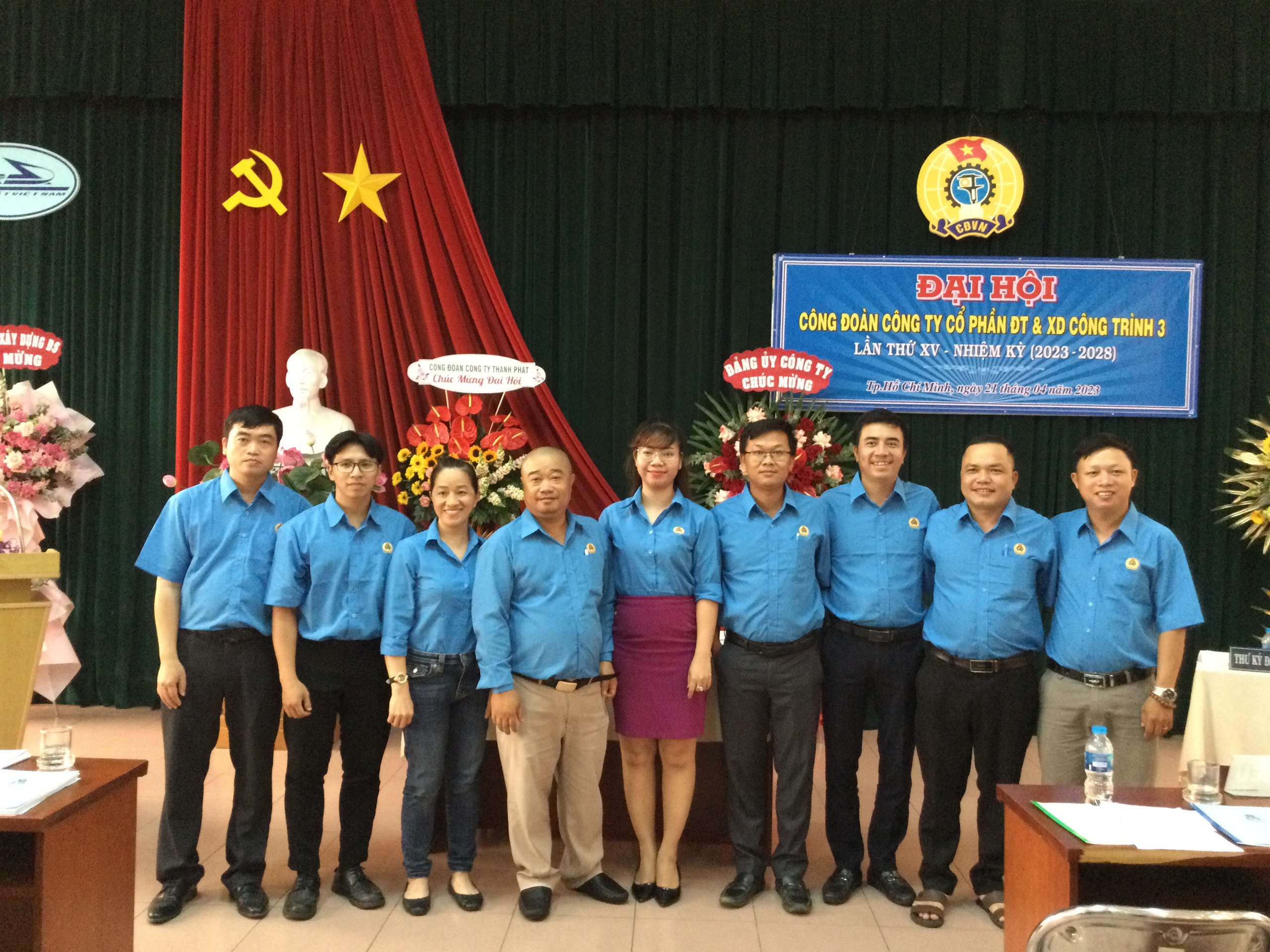 CÔNG ĐOÀN CÔNG TY CỔ PHẦN ĐẦU TƯ VÀ XÂY DỰNG CÔNG TRÌNH 3 TỔ CHỨC ĐẠI HỘI CÔNG ĐOÀN LẦN THỨ XV, NHIỆM KỲ 2023 - 2028 CÔNG ĐOÀN CÔNG TY CỔ PHẦN ĐẦU TƯ VÀ XÂY DỰNG CÔNG TRÌNH 3 TỔ CHỨC ĐẠI HỘI CÔNG ĐOÀN LẦN THỨ XV, NHIỆM KỲ 2023 - 2028