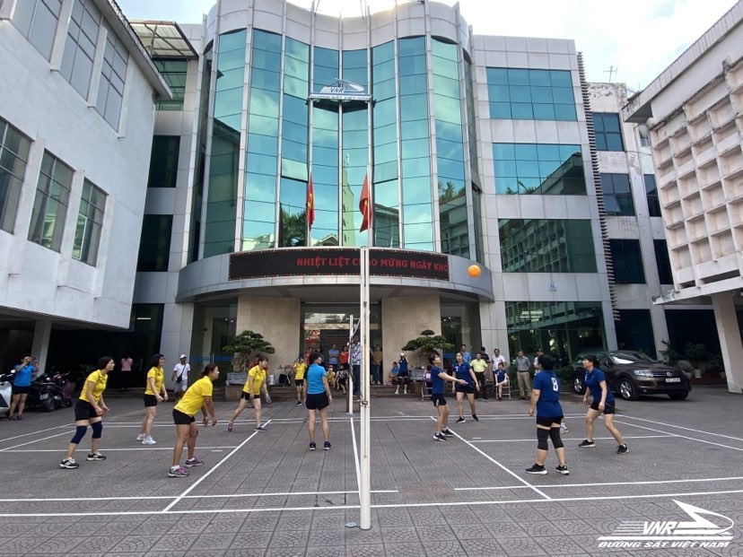 SÔI NỔI HỘI THAO CƠ QUAN TỔNG CÔNG TY ĐSVN NĂM 2023 SÔI NỔI HỘI THAO CƠ QUAN TỔNG CÔNG TY ĐSVN NĂM 2023